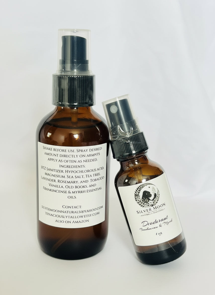 Natural Spray-on Deodorant