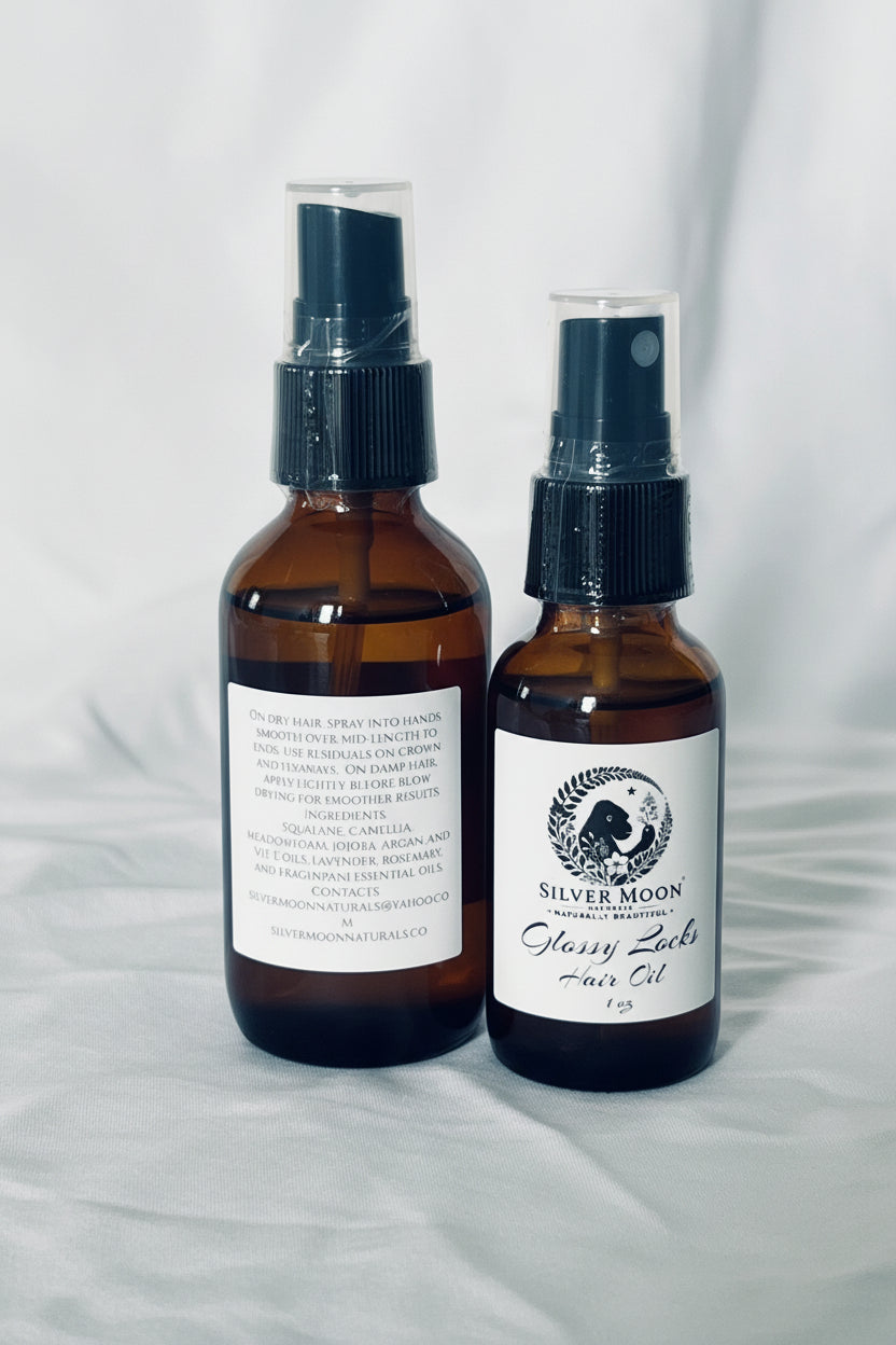 Glossy Locks: Hair Oil