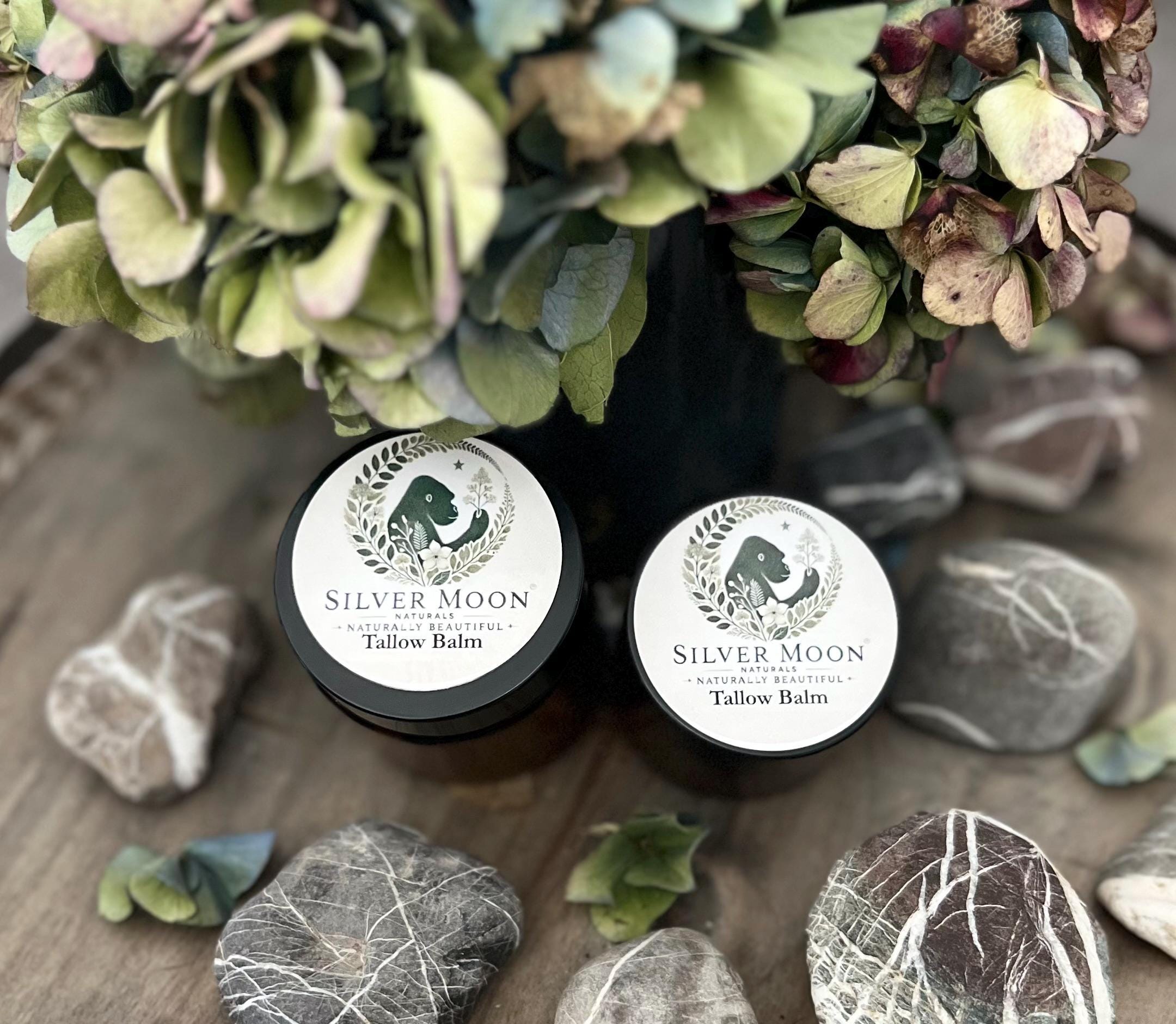 Lunar Luxe Tallow Face Balm: Grass-fed, Nutrient-Dense, 4oz