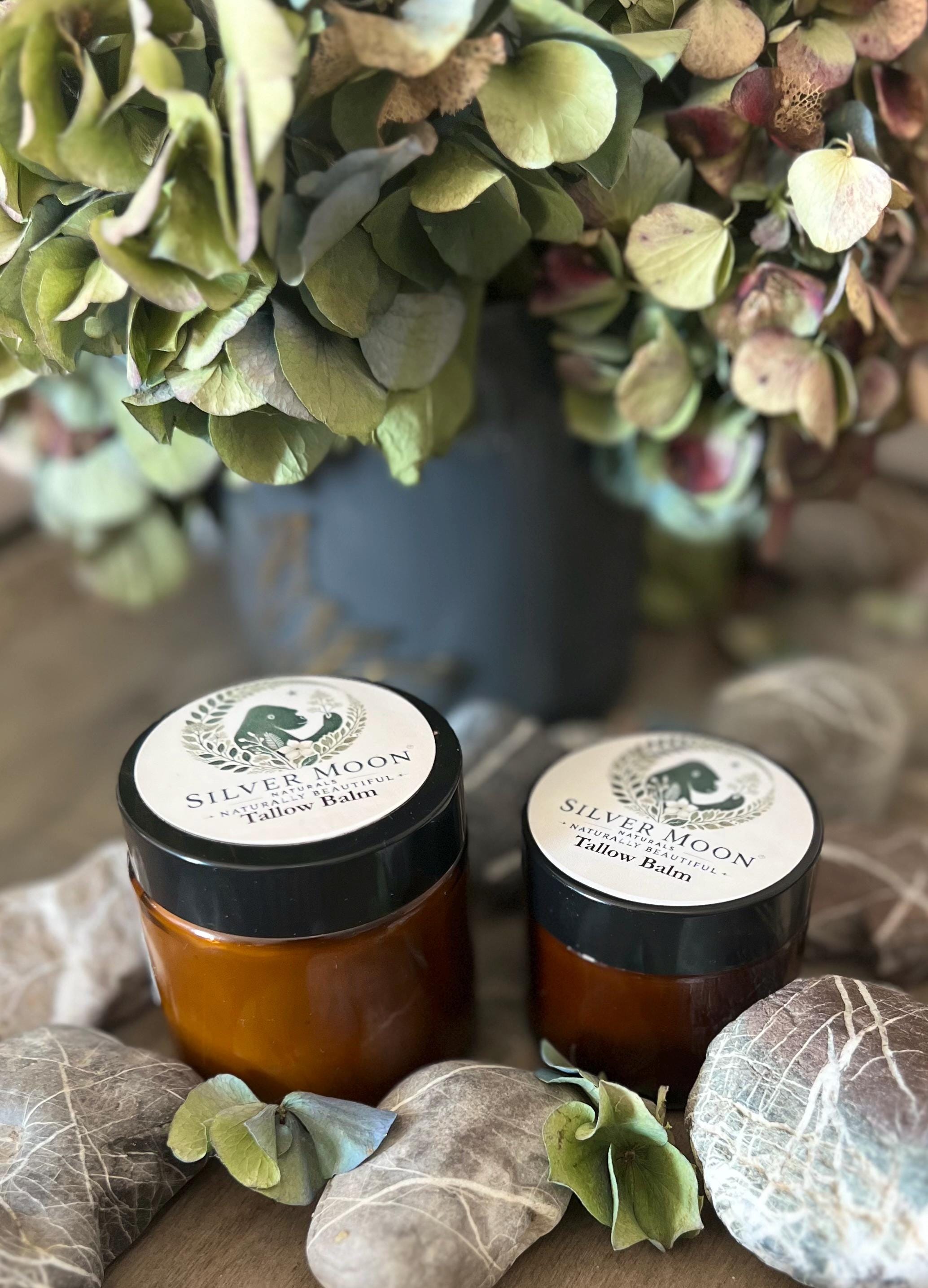 Lunar Luxe Tallow Face Balm: Grass-fed, Nutrient-Dense, 4oz