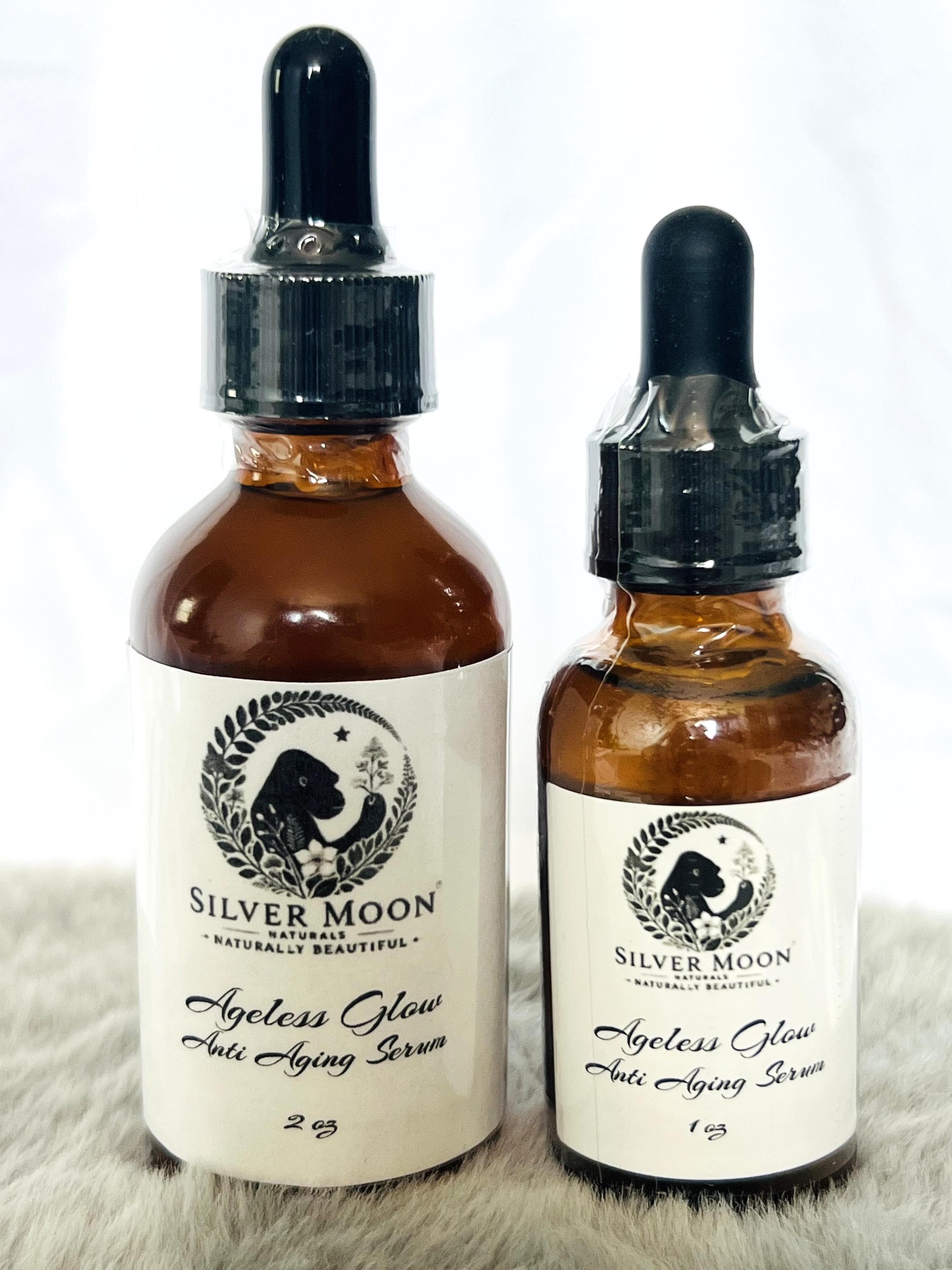 Eternal Radiance Anti-Aging Serum: Urolithin-A, Niacinamide, Hyaluronic Acid (1oz)