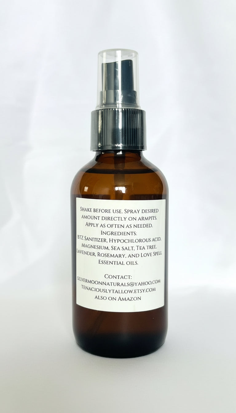 Natural Spray-on Deodorant