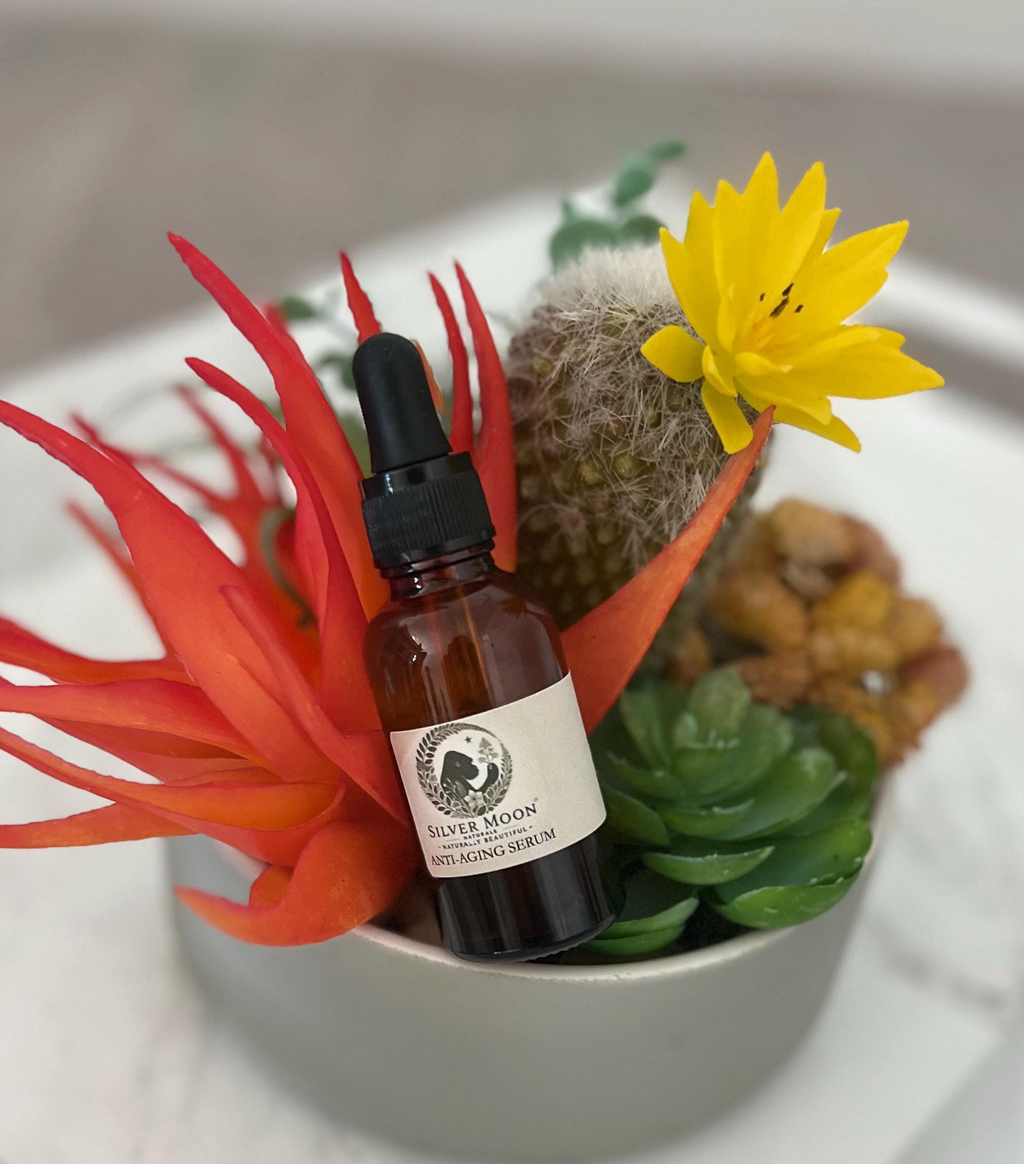 Eternal Radiance Anti-Aging Serum: Urolithin-A, Niacinamide, Hyaluronic Acid (1oz)